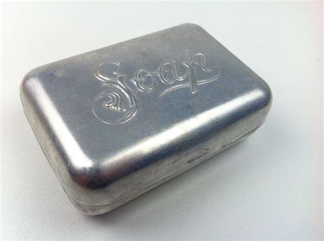 antique metal soap box|Antique Soap Box .